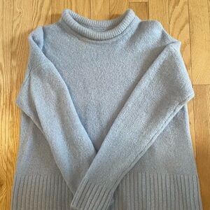 Madewell Soft Blue Knit Sweater